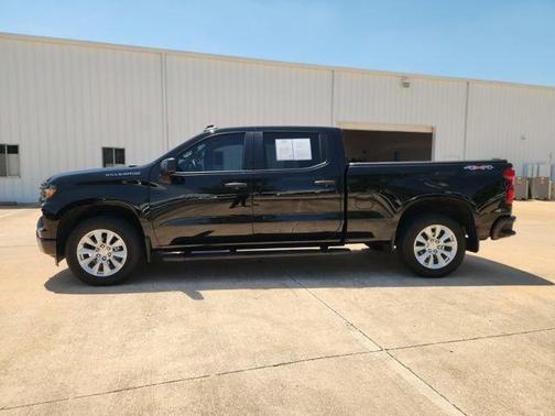 Black 2024 Chevrolet Silverado 1500 Custom