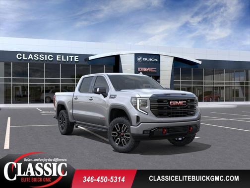 Gray 2026 GMC Sierra 1500 AT4