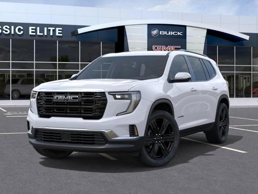 White 2026 GMC Acadia Elevation