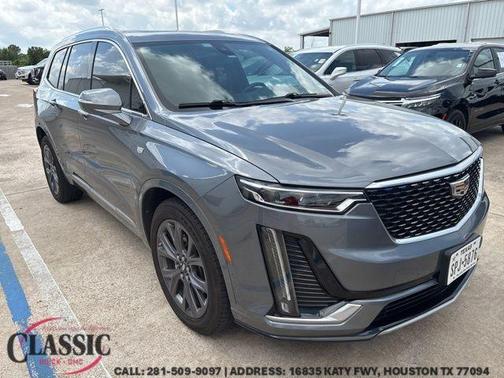 Satin Steel Metallic 2020 Cadillac XT6 Premium Luxury FWD