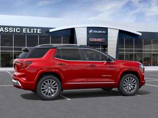 Red 2026 GMC Terrain Denali