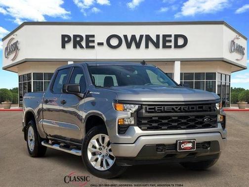 Sterling Gray Metallic 2023 Chevrolet Silverado 1500 Custom