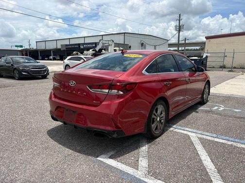 Scarlet Red 2018 Hyundai SONATA Sport