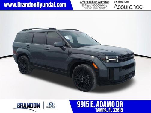 Gray 2026 Hyundai SANTA FE HEV Calligraphy