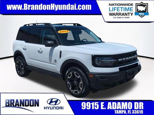 Oxford White 2024 Ford Bronco Sport Outer Banks