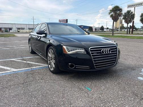Black 2012 Audi A8 L 4.2 quattro