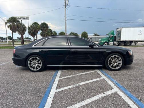 Black 2012 Audi A8 L 4.2 quattro