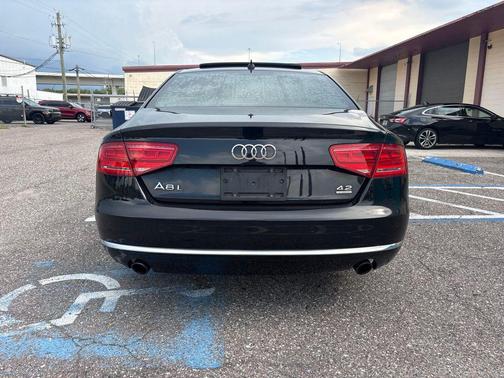 Black 2012 Audi A8 L 4.2 quattro