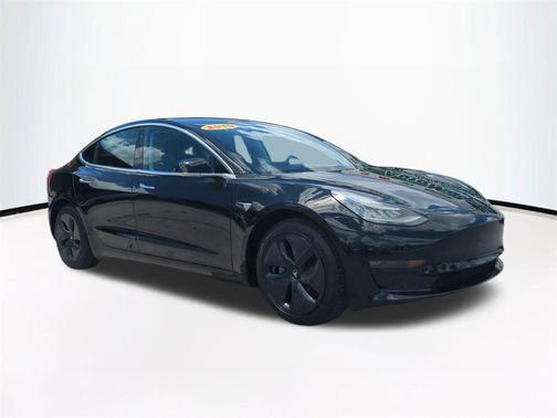 Solid Black 2019 Tesla Model 3 Long Range