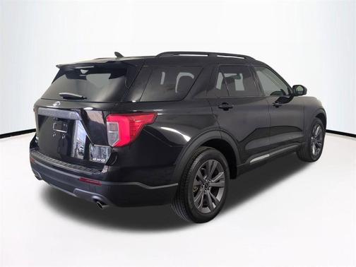 Agate Black Metallic 2022 Ford Explorer XLT