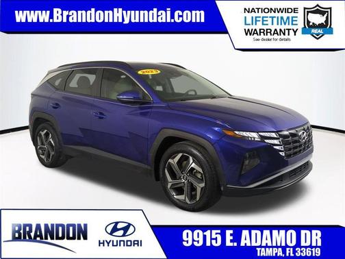 Intense Blue 2023 Hyundai TUCSON SEL