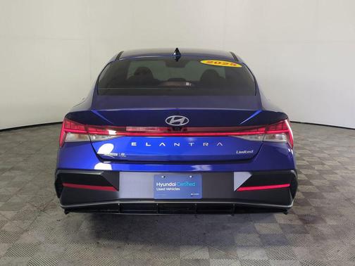 Intense Blue 2025 Hyundai ELANTRA Limited