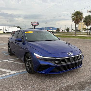 Intense Blue 2025 Hyundai ELANTRA Limited