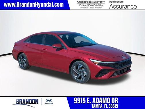 Ultimate Red 2026 Hyundai ELANTRA HEV Limited