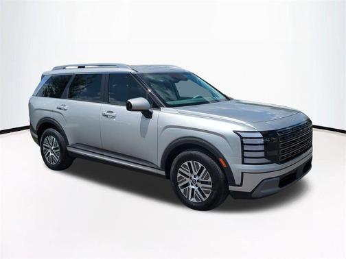 Typhoon Silver Metallic 2026 Hyundai Palisade Hybrid SEL 8P