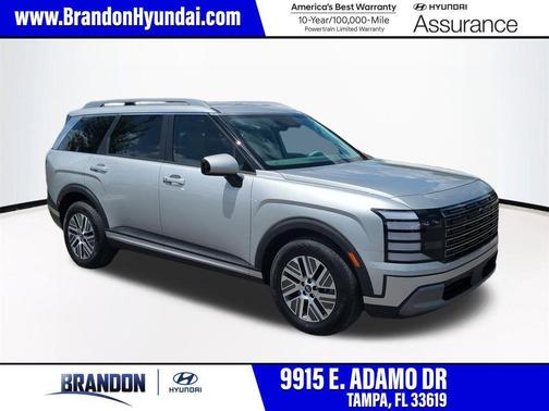 Typhoon Silver Metallic 2026 Hyundai Palisade Hybrid SEL 8P