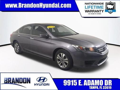 Modern Steel Metallic 2013 Honda Accord LX