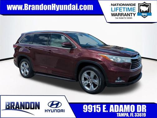 Ooh La La Rouge Mica 2015 Toyota Highlander Limited