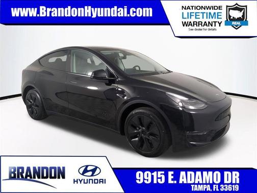 Solid Black 2024 Tesla Model Y Long Range Dual Motor All-Wheel Drive