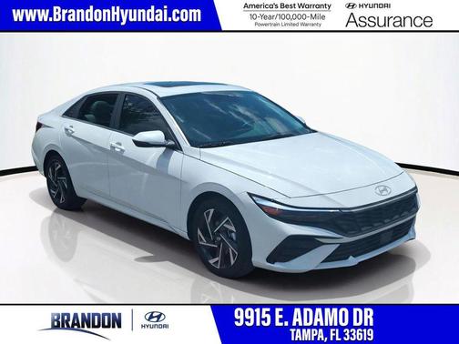 Serenity White 2026 Hyundai ELANTRA Limited