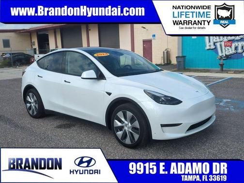 Pearl White Multi-Coat 2024 Tesla Model Y Long Range Dual Motor All-Wheel Drive