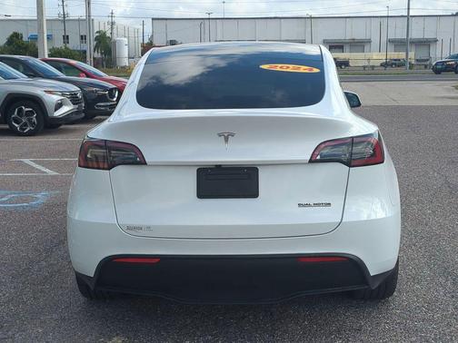 Pearl White Multi-Coat 2024 Tesla Model Y Long Range Dual Motor All-Wheel Drive