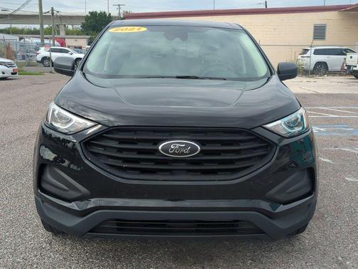 Agate Black Metallic 2021 Ford Edge SE