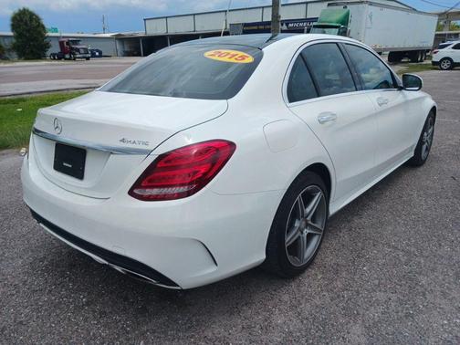 White 2015 Mercedes-Benz C-Class C 300 4MATIC