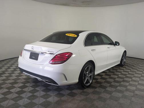 White 2015 Mercedes-Benz C-Class C 300 4MATIC