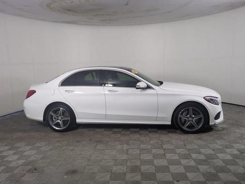 White 2015 Mercedes-Benz C-Class C 300 4MATIC