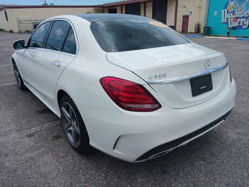 White 2015 Mercedes-Benz C-Class C 300 4MATIC