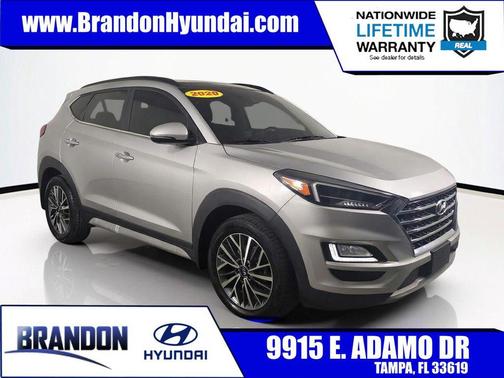 Stellar Silver 2020 Hyundai TUCSON Ultimate