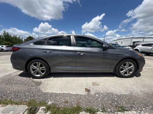 Machine Gray 2018 Hyundai SONATA SEL+