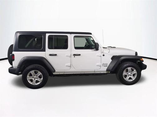 Bright White Clearcoat 2019 Jeep Wrangler Unlimited Sport