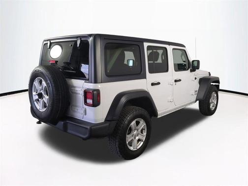 Bright White Clearcoat 2019 Jeep Wrangler Unlimited Sport