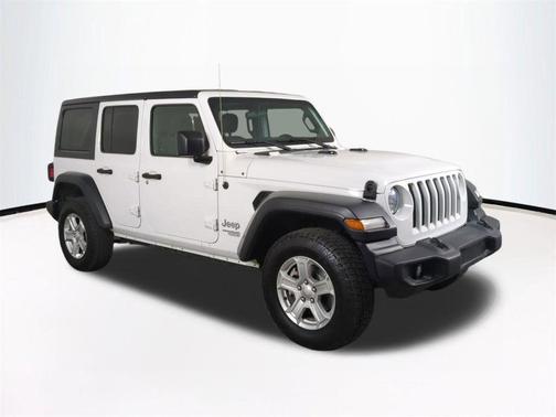 Bright White Clearcoat 2019 Jeep Wrangler Unlimited Sport