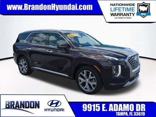 Sierra Burgundy 2021 Hyundai PALISADE Limited