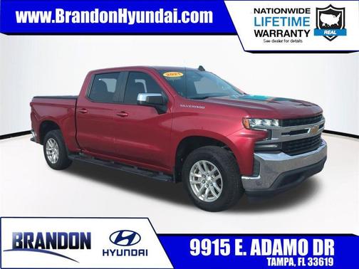 Cherry Red Tintcoat 2021 Chevrolet Silverado 1500 LT