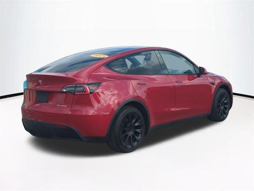 Red Multi-Coat 2021 Tesla Model Y Long Range Dual Motor All-Wheel Drive