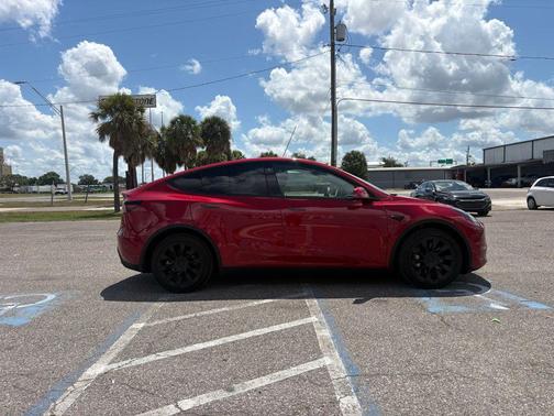Red Multi-Coat 2021 Tesla Model Y Long Range Dual Motor All-Wheel Drive