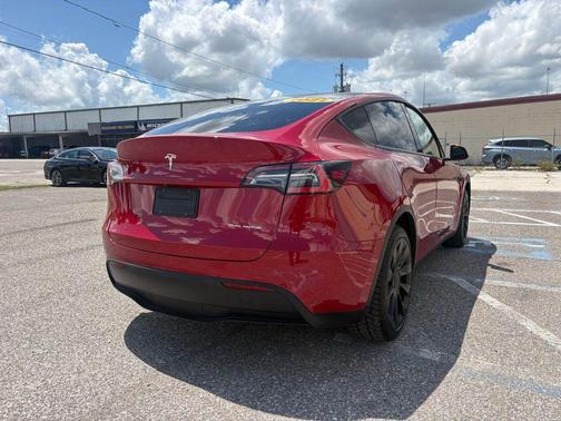 Red Multi-Coat 2021 Tesla Model Y Long Range Dual Motor All-Wheel Drive