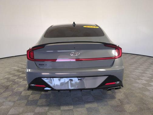Gray 2021 Hyundai SONATA SEL