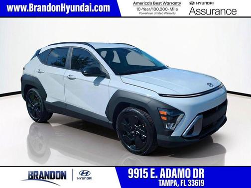 Atlas White 2027 Hyundai KONA SEL Sport