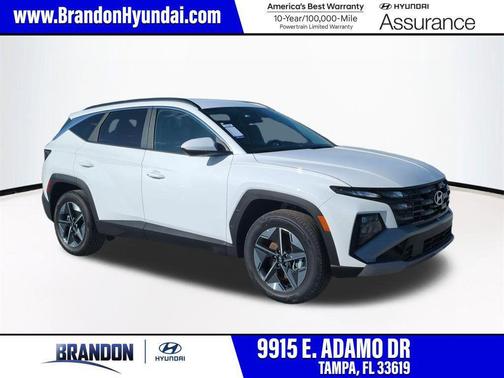 White Pearl 2026 Hyundai TUCSON Hybrid SEL