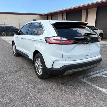 Oxford White 2022 Ford Edge SEL