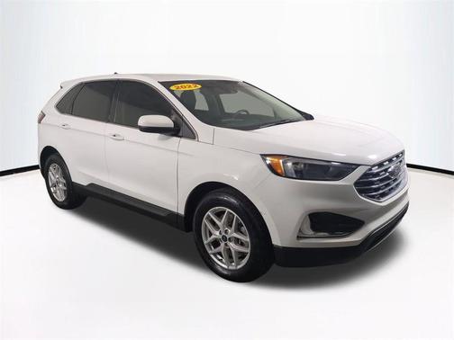 Oxford White 2022 Ford Edge SEL