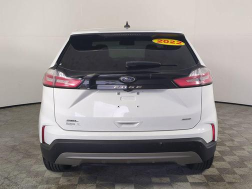 Oxford White 2022 Ford Edge SEL