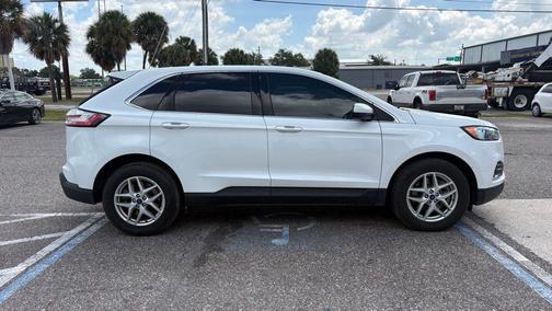 Oxford White 2022 Ford Edge SEL