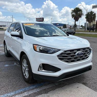 Oxford White 2022 Ford Edge SEL