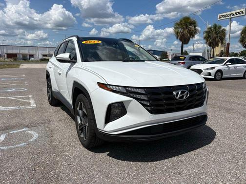 Quartz White 2022 Hyundai TUCSON Hybrid SEL Convenience